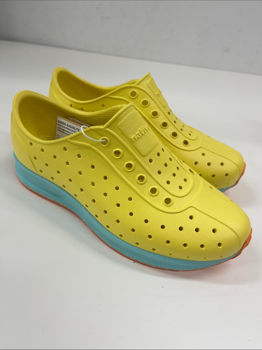 NWT Native Robbie Sugarlite in Yellow Size J1